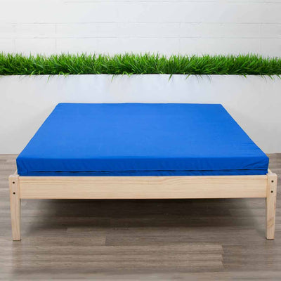 Medium Density Foam Mattress on Bed Frame