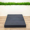 Twin Folding Mattress as Bed w/Grass